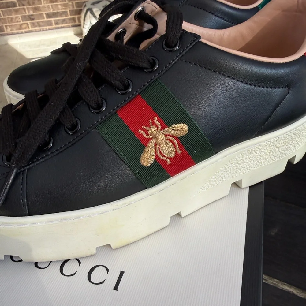 Gucci Ace platform sneakers in size 36 1/2 - Picture 3 of 7